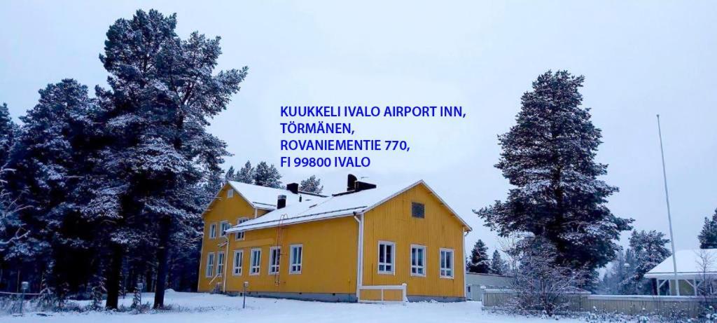 Kuukkeli Ivalo Airport Inn ภายนอก รูปภาพ